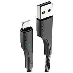 Кабель Essager Rousseau EXCM-LS01, MicroUSB, 1.0 м., Черный