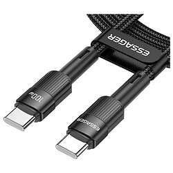 Кабель Essager Star EXCTT1-XCA01, Type-C, 2.0 м., Чорний