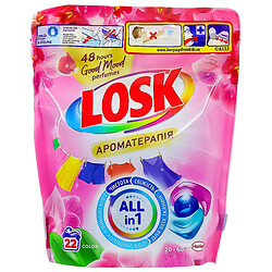 Капсулы для стирки Losk Сolor Ароматерапия "Малазийский цветок"
