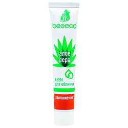 Крем для лица увлажняющий Be&Eco с алоэ вера, 42 мл
