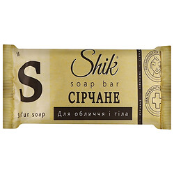 Мыло туалетное жесткое Shik Серное, 140 г