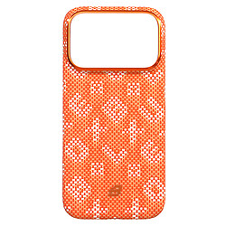 Чехол (накладка) Apple iPhone 17 Pro Max, Blueo Gilded Tactile Woven, MagSafe, Оранжевый