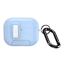 Чохол (накладка) Apple AirPods Pro 3, Dux Ducis Armor, White-Blue, Білий