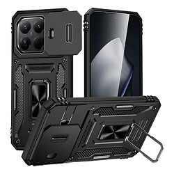 Чехол (накладка) Xiaomi 15T Pro, Epik Camshield Army Ring, Черный