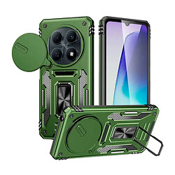 Чехол (накладка) Xiaomi Poco M8 Pro 5G / Redmi Note 15 Pro Plus, Epik Camshield Army Ring, Army Green, Оливковый