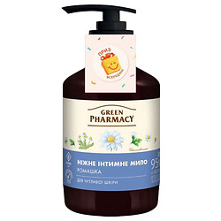 Мыло интимное Green Pharmacy "Ромашка", 370мл