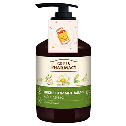 Мыло интимное Green Pharmacy "Чайное дерево", 370мл
