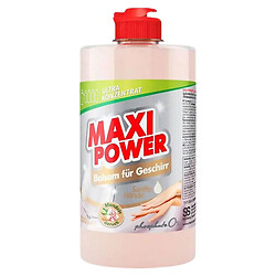 Средство-бальзам для мытья посуды "MAXI POWER: Миндаль", 500мл