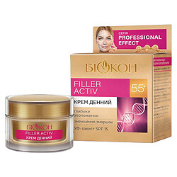 Крем денний Professional Effect "Filler Activ", 55+, 50мл