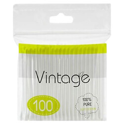 Ватные палочки Vintage, полиэтилен, 100шт.