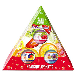 Набор для ванн Аква Шайн Rainbow "Коллекция ароматов", 300г