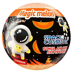 Бомба д/ванна с игрушкой Аква Шайн Space Cosmetic "Магическая дыня", 100г