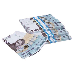 Сувенир номиналом 1000 гривен, 80 шт. купюр, Mic