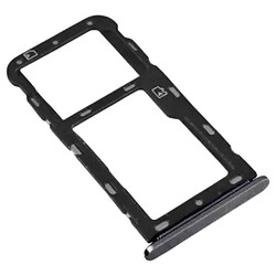 Утримувач SIM-картки ZTE Blade A76 (Z2474), З роз'ємом на карту пам'яті, Чорний