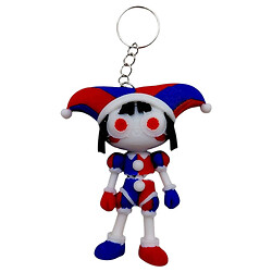 Брелок "Flexi Pomni/ Помни Цифровой Цирк, The Amazing Digital Circus, Keychain", 3D печать, OYTOY