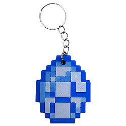 Брелок "Minecraft / Майнкрафт: 2d Diamond / Бриллиант Keychain", 3D печать, OYTOY