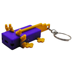 Брелок "Minecraft / Майнкрафт: Axolotl/ Аксолотль Keychain", 3D печать, OYTOY