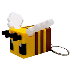 Брелок "Minecraft / Майнкрафт: Bee/ Пчелка Keychain", 3D печать, OYTOY