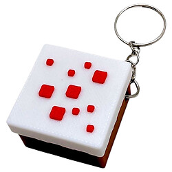 Брелок "Minecraft / Майнкрафт: Cake / Торт Keychain", 3D печать, OYTOY