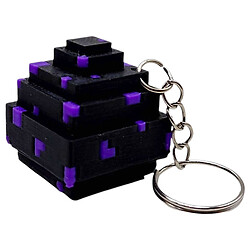 Брелок "Minecraft / Майнкрафт: Dragon Egg / Яйцо Дракона Keychain", 3D печать, OYTOY