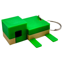Брелок "Minecraft / Майнкрафт: Turtle / Черепашка Keychain", 3D печать, OYTOY