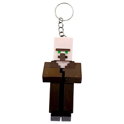 Брелок "Minecraft / Майнкрафт: Villager / Крестьянин Keychain", 3D печать, OYTOY