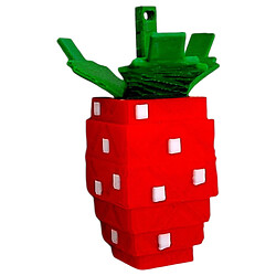 Брелок "Roblox Elder Strawberry / Старая Клубника Gag Keychain", 3D печать, OYTOY