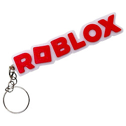 Брелок "Roblox Logo / Надпись Roblox Keychain", 3D печать, OYTOY