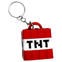 Брелок "Minecraft / Майнкрафт, TNT / Динамит Keychain", 3D печать, OYTOY