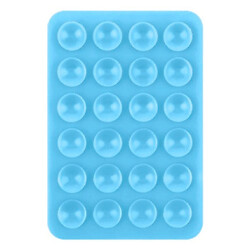 Держатель-присоска Double Side Silicone, Голубой