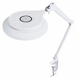 Лампа настольная Intbright 9516LED CCT dimm 320LED,30Вт БЕЛАЯ на струбцине