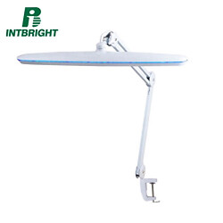 Лампа настольная на струбцине 9503LED dimming+CCT 182 LED БЕЛАЯ