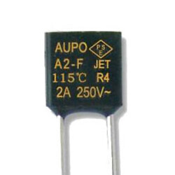 Термопредохранитель Y38-2A135 2A [135C] A5-F