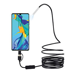 Эндоскоп - Android d=3,9mm, 1,3Mpix, 6LED, Type-C, uUSB, USB, 3,5m