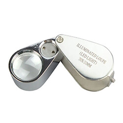 Лупа ручная складная MG21007 LED, x20, d=21mm
