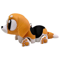 Брелок "Cute Beagle / Милый Бигль", Keychain, 3D печать, OYTOY