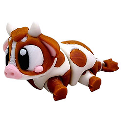 Брелок "Cute Cow / Милая Коровка", Keychain, 3D печать, OYTOY