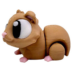 Брелок "Cute Guinea Pig / Морская Свинка", Keychain, 3D печать, OYTOY