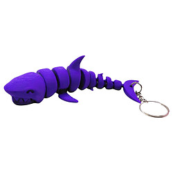 Брелок "Flexi Shark / Акула", Keychain, 3D печать, OYTOY