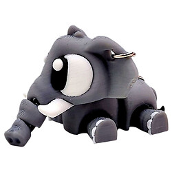 Брелок "Cute Elephant / Слоник", Keychain, 3D печать, OYTOY