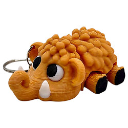 Брелок "Cute Mammoth / Мамонт", Keychain, 3D печать, OYTOY