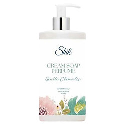 Крем-мыло с дозатором Shik "Gentle Clematis", 450г