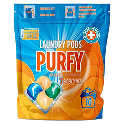 Засіб для прання у капсулах "Purfy", 10шт. x 19г/190г