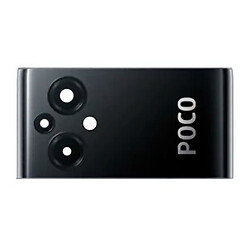Скло на камеру Xiaomi Poco M5, Чорний