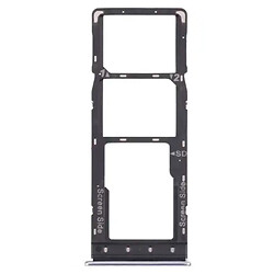 Тримач SIM-карти Infinix Hot 60i, С роз'ємом на картку пам'яті, Срібний