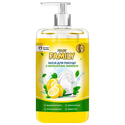 Средство для мытья посуды For my FAMILY "Лимон", 960 мл