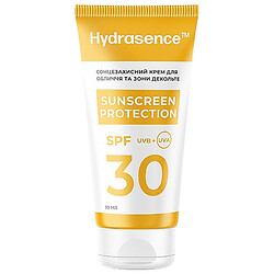 Крем для лица и декольте солнцезащитный Hydrasence, SPF30, 50 мл