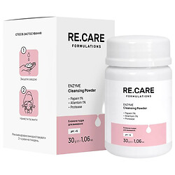 Пудра для вмивання обличчя RE.CARE Enzyme Cleansing, 30 г