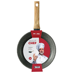 Сковорода алюмінієва BRAVO CHEF, d=26 см
