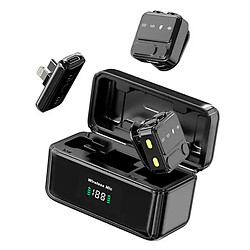 Микрофон петличный Wiwu Wi-WM005, Черный